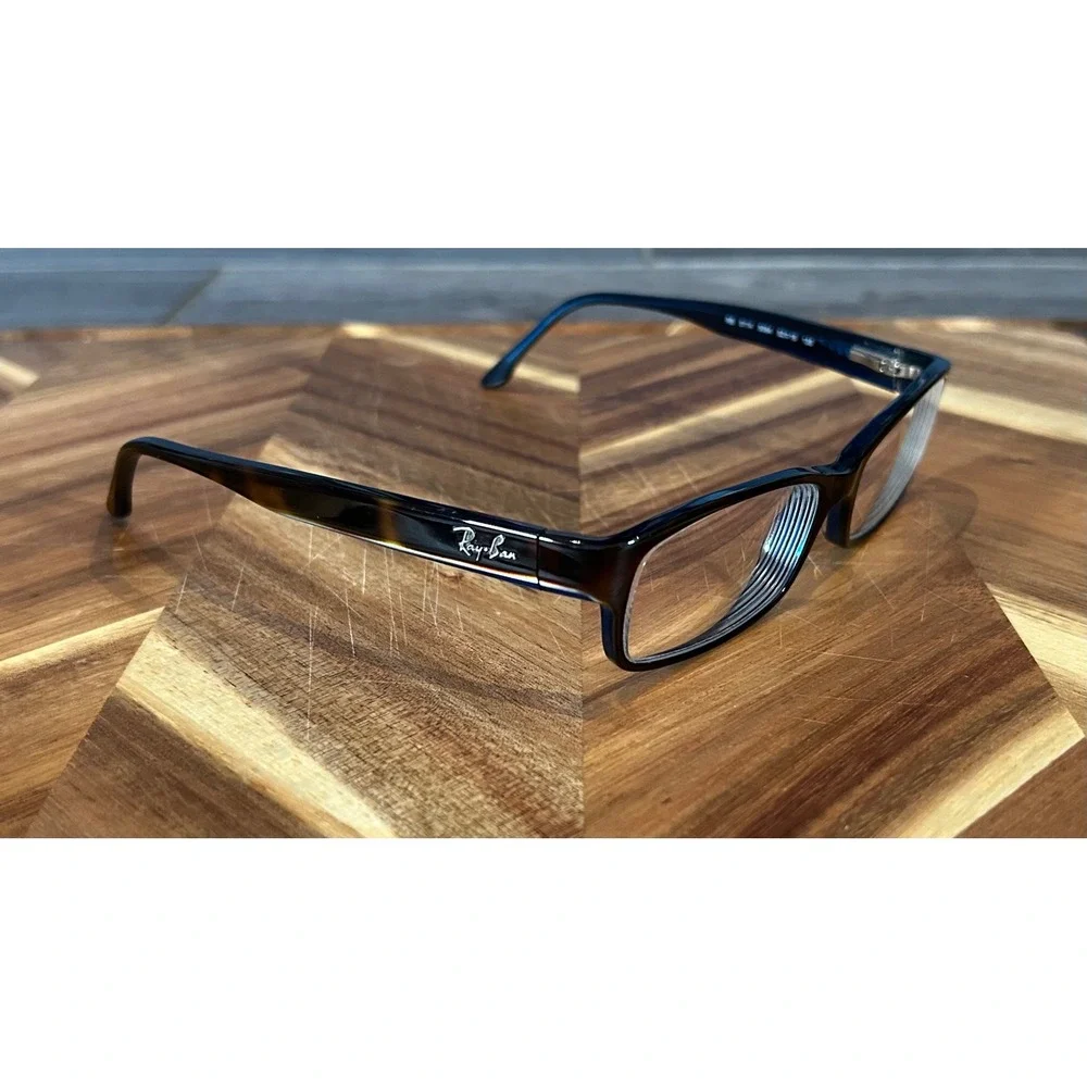 Ray-Ban RB5114 5064 Eyeglasses Frames 52-16-135 Tortoise Blue w/ Case Cloth